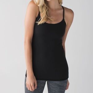 Lululemon Dancing Warrior Tank Top Black Women’s - Size 6